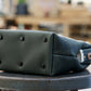 Green Leather Mini Tool Bag Purse - Limited Edition