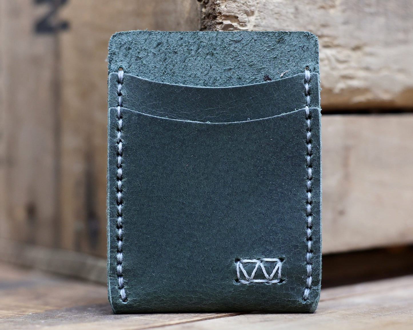 Green Leather Wallet