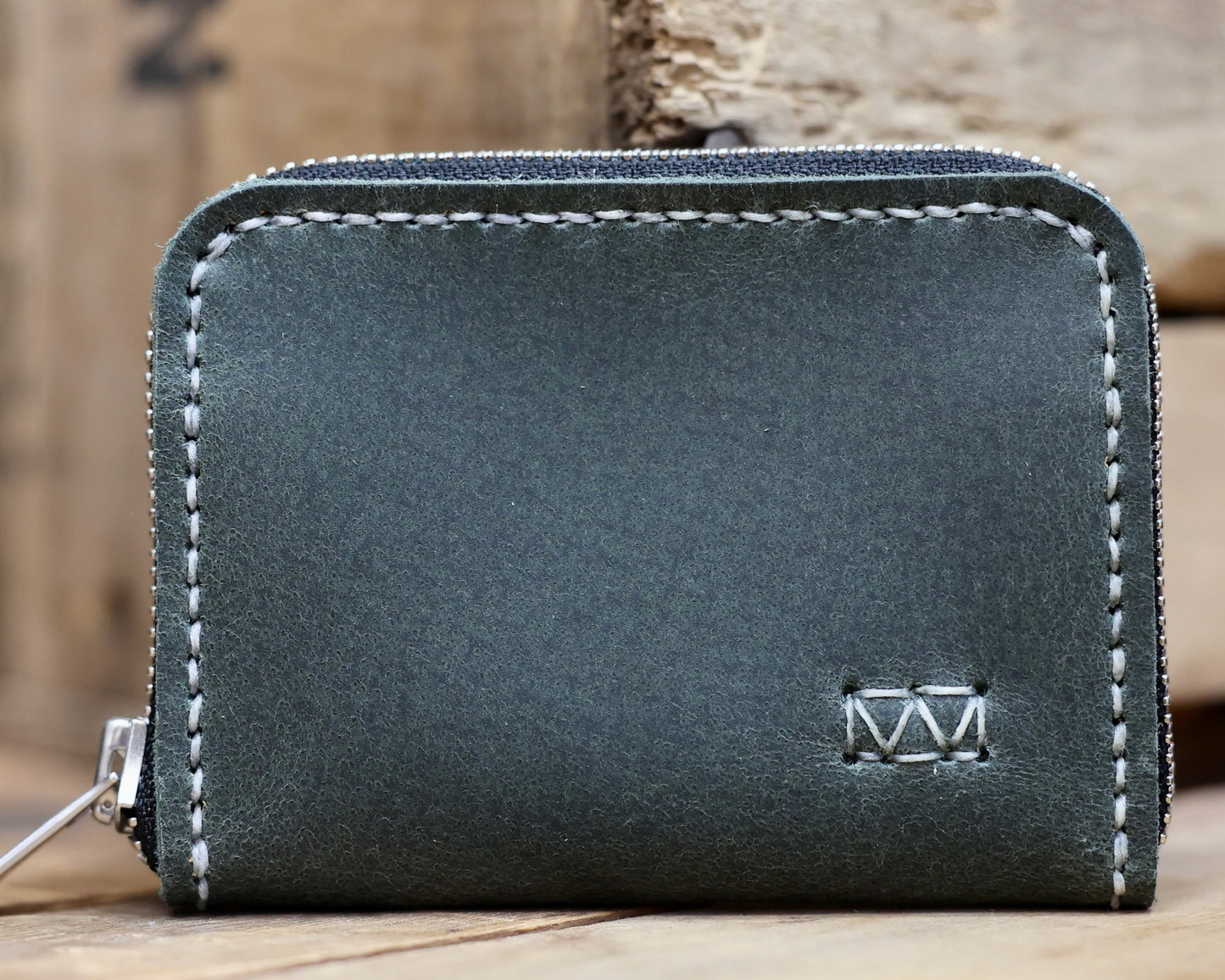 Green Leather Wallet