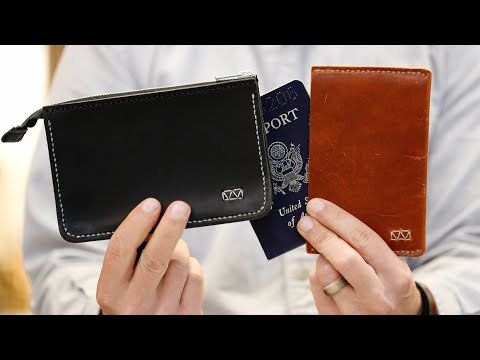 Minimalist Passport Wallet – Werther Leather Goods
